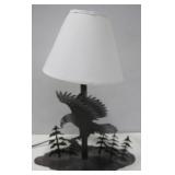 Wildlife Metal Eagle Lamp 17' Powers On