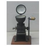 Vtg Cast Iron Coffee Mill/Grinder 8'