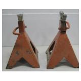 Two Heavy Duty Jack Stands