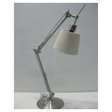 Adjustable Table Lamp Powers On