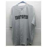 Isotopes Baseball Jersey Sz XL