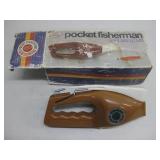 Vtg Pocket Fisherman Spin Casting Outfit See Info