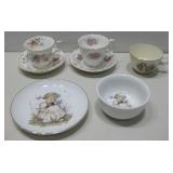 Two Vtg Royal Albert Cup/Plate M.J. Hummel See