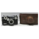Vtg Argus Range Finder Camera W/Case Untested