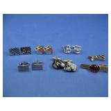 Assorted Cuff Links & Tie Pins