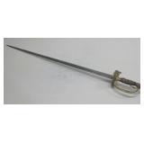 Vtg Souvenir Tsmitic au Sergent Siredey Sword 38'