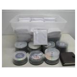 Assorted DVDs, Computer Library Discs & More