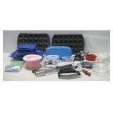 Pyrex Casserole Dishes W/Lids, Muffin Pans & More