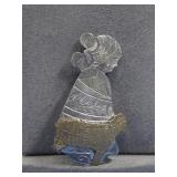 Vtg Sterling Silver N/A B.B. Hallmarked Pin