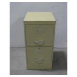 Vtg Modern Steelcraft 2-Drawer Filing Cabinet See
