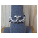 Sterling Silver Sculptural Hallmarked Ring