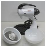 Sunbeam Mix Master Stand Mixer Powers On