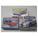 Three Model Kits Revell, Lindberg & MPC See Info