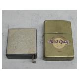 Hard Rock Casino Zippo & Impact 14kt GF Lighters