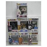 Seven Assorte Funko POP! Figures Marvel, Games