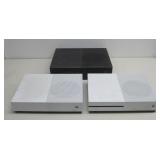 Two Xbox OneS & One Xbox One Consoles See Info