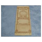 Vtg Town Club Investment Co. Share Holder Cert.