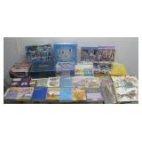 16 Assorted Books,4 Puzzles, 4 Games 7 & More