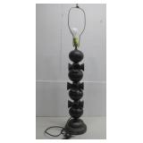 MCM Oaxaca Lamp Barro Negro Pottery See Info