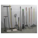 Yard Tools, Shovels, Rake & More