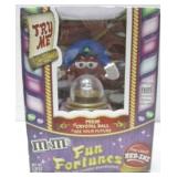 NIB M&M Fun Fortunes Candy Dispenser
