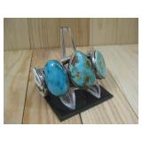 S.S. Royston,Pilot, Kingman White Buffalo Cuff See