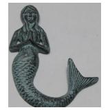 Metal Mermaid Wall Decor  7'