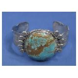 S.S. SW #8 Turquoise Bracelet Hallmarked
