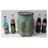 1930s Polar Pak 7 Soda Bottle Ice Chest Cooler See