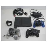 Sony PlayStation 2 W/3 Controllers Powers On