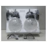 NIOP Two Household  Lighting Fixtures W/Hardware