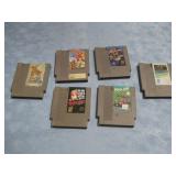 Six Vtg Nintendo Entertainment System Gaming See
