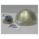 NIOB Goldtone Metal Ceiling Light Fixture