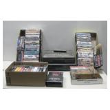 Assorted Dvd Movies Audio Tapes Montgomery See