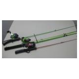 Three Fishing Poles Zebco, Youth Shakespeare