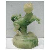 Vtg Resin Oriental Style Feng Shui Statue 5.5'