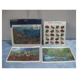 Four USPS Animal Stamp Series