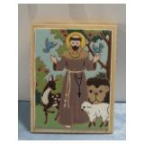 St Francis Tile Art 7' x 9'