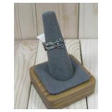 Sterling Silver Turquoise Ring Hallmarked