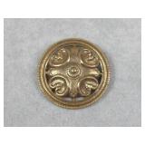 Vg Kalevala Korn Finland Nordi Brooch 1 3/4'
