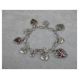 Brighton Hearts Charm Bracelet