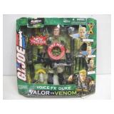 G.I. Joe Voice FX Duke Valor VS Venom Figures See