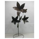 Metal Floral Yard Art Decor 39'