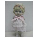 Antique Bisque Jointed Doll 5.5' Tall