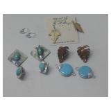 Various Clip On & Pierced Earrings See Info