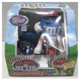 NIP M & M Red White & Blue Motorcycle Candy See