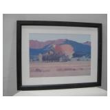 Framed Silverwood Printed Art 38.5' x 29.5'