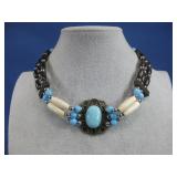 SW Style Wood Bead Choker