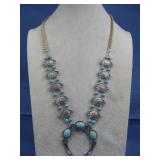 Squash Blossom Style Necklace