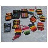 Thirteen Boho Style Assorted Coin Purses